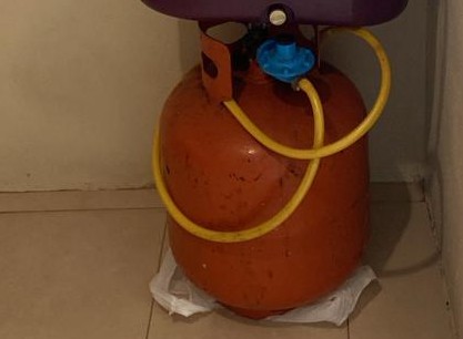cocina - Se vende tanque de gas usado, completamente funcional 