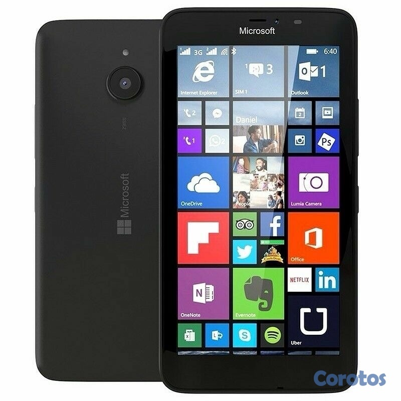 celulares y tabletas - Celular Microsoft Lumia 640 con caja y manuales (imperfecciones, lee el anuncio) 1