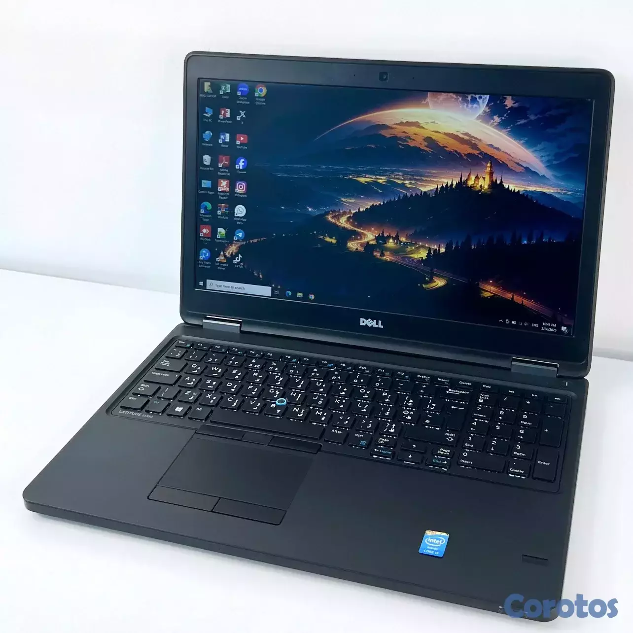 computadoras y laptops - laptop dell corei5 5th gene 8g de ram ssd de 128g 