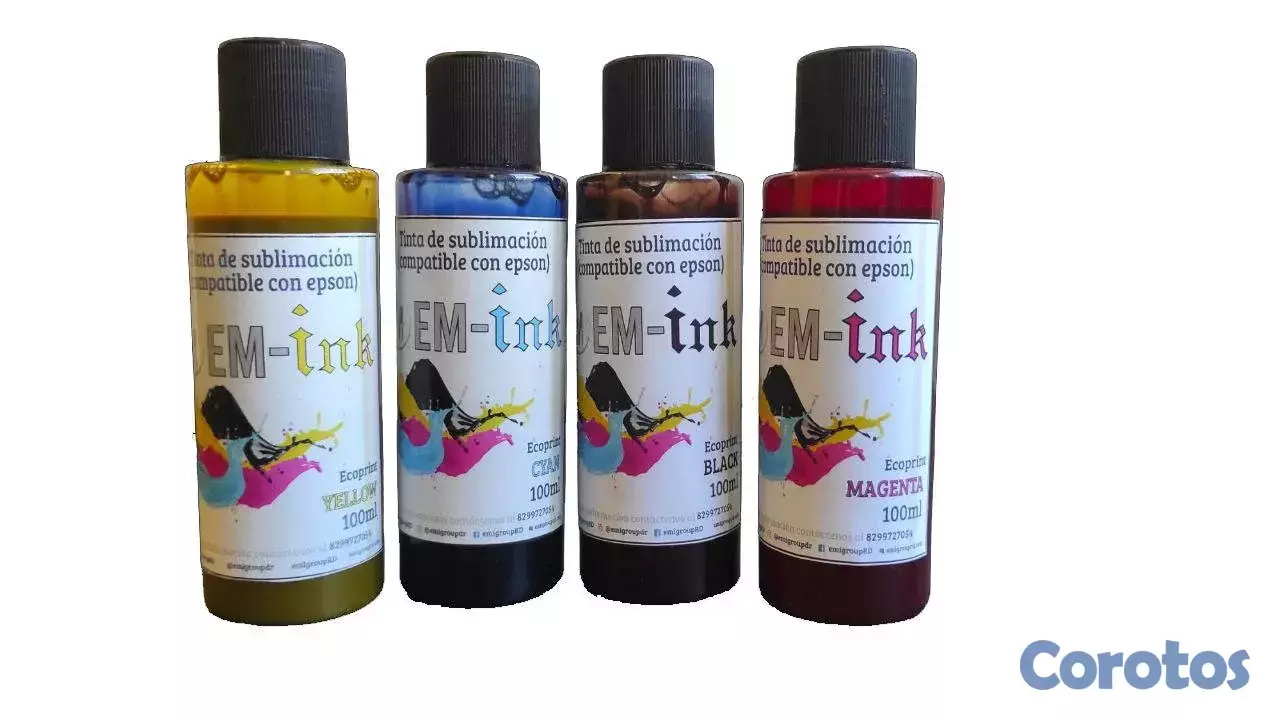 otros electronicos - Cintas Térmicas, Teflón y Tintas Para Sublimación 4