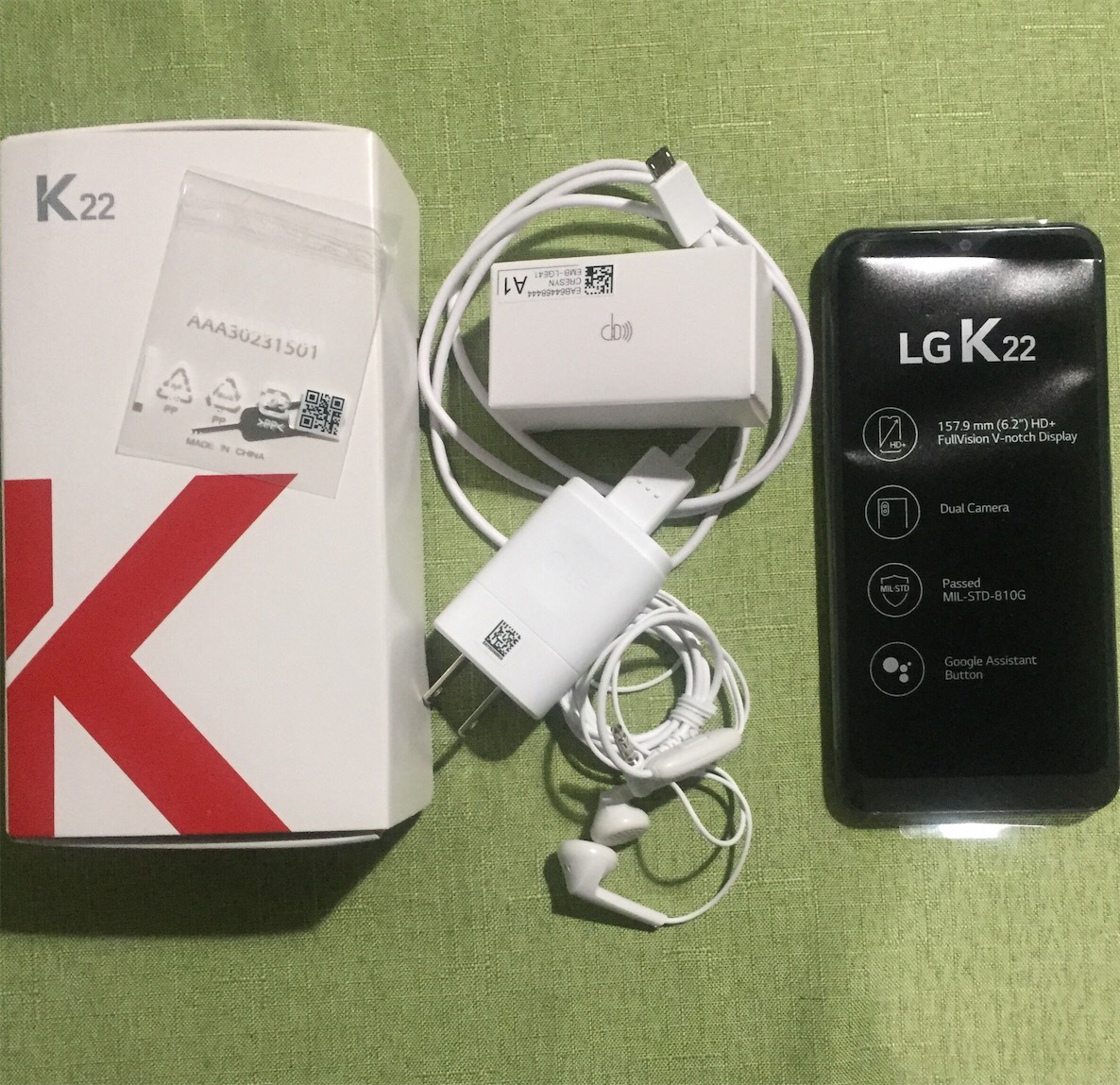 celulares y tabletas - Vendo Celular LG K22 (36 GB )
precio NEGOCIABLE
