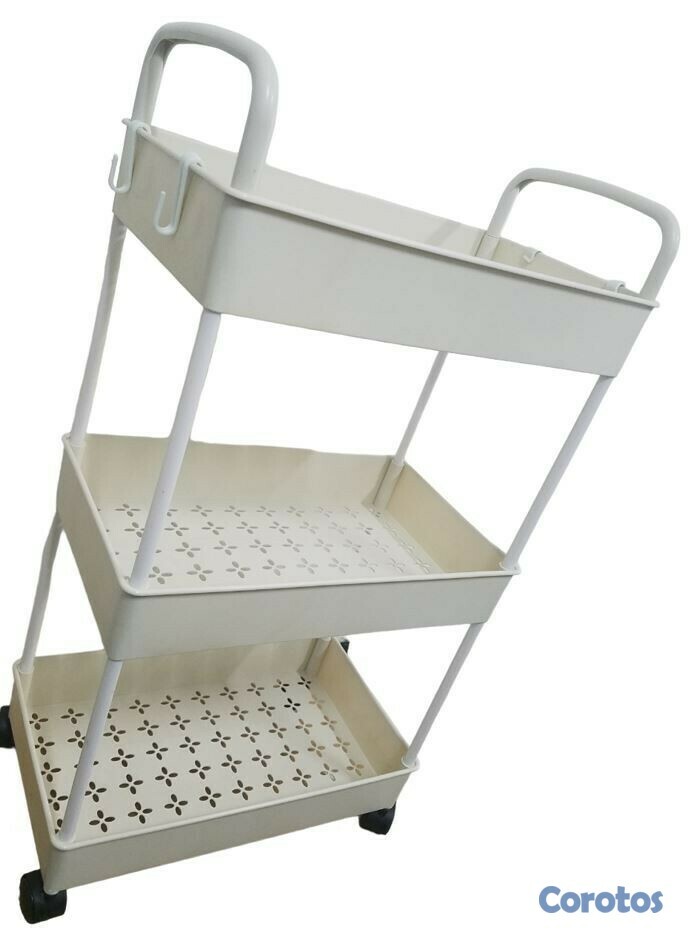 cocina - Estante organizador multifuncional de 3 niveles  2