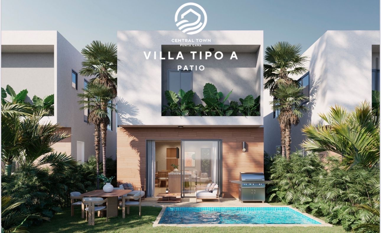 casas vacacionales y villas - venta de villas en punta cana a 2 minutos del downtown Punta cana  0