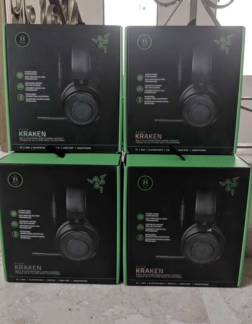 accesorios para electronica - AUDIFONOS RAZER KRAKEN 7.1 SURROUND SOUND