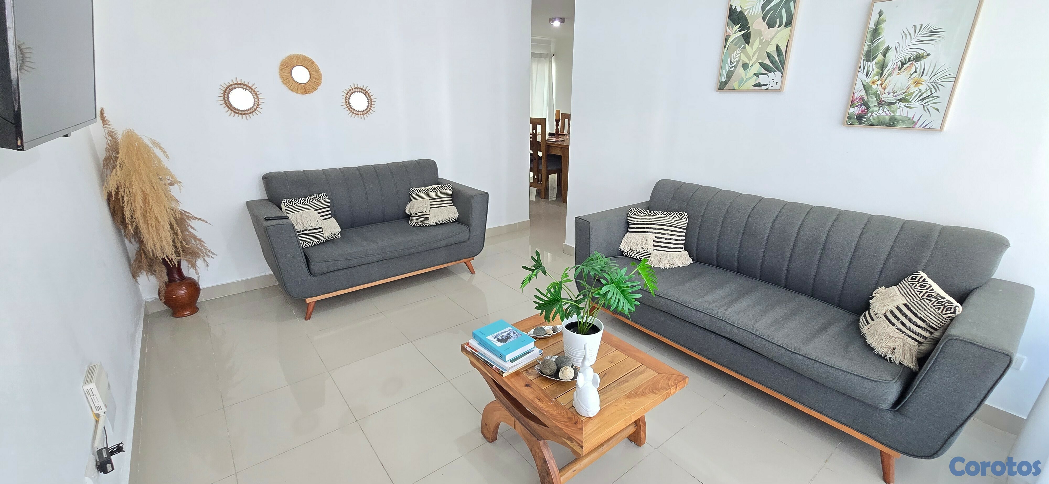 apartamentos - 1er nivel amueblado 27 de febrero pontezuela santiago  2