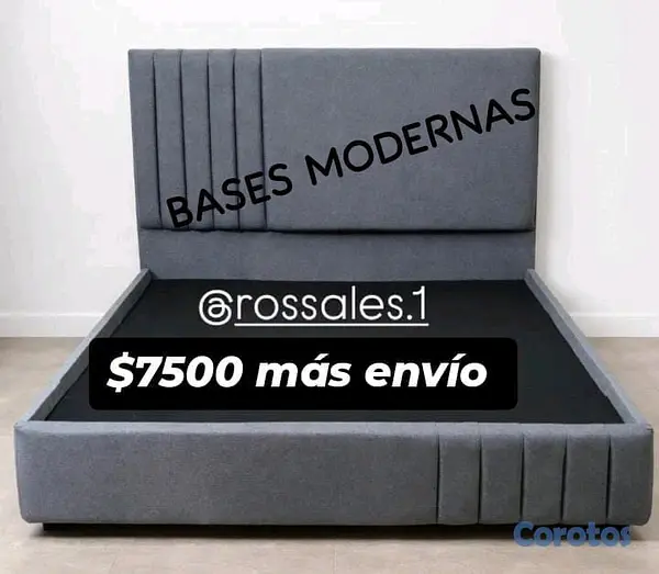 muebles y colchones - Gran oferta $ 7.500. pagas al recibir!!
pida ya  8
