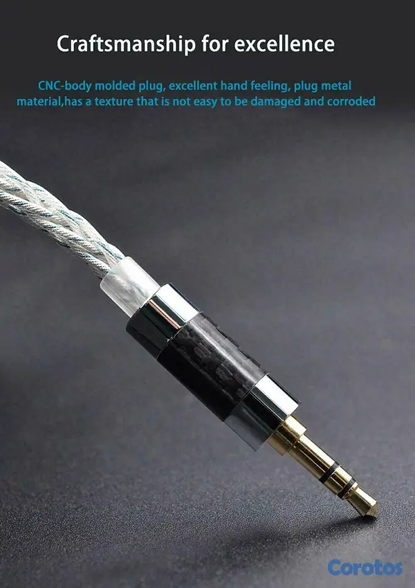 camaras y audio - Cable KZ de 784 núcleos de 8 hebras jack 3.5mm 4