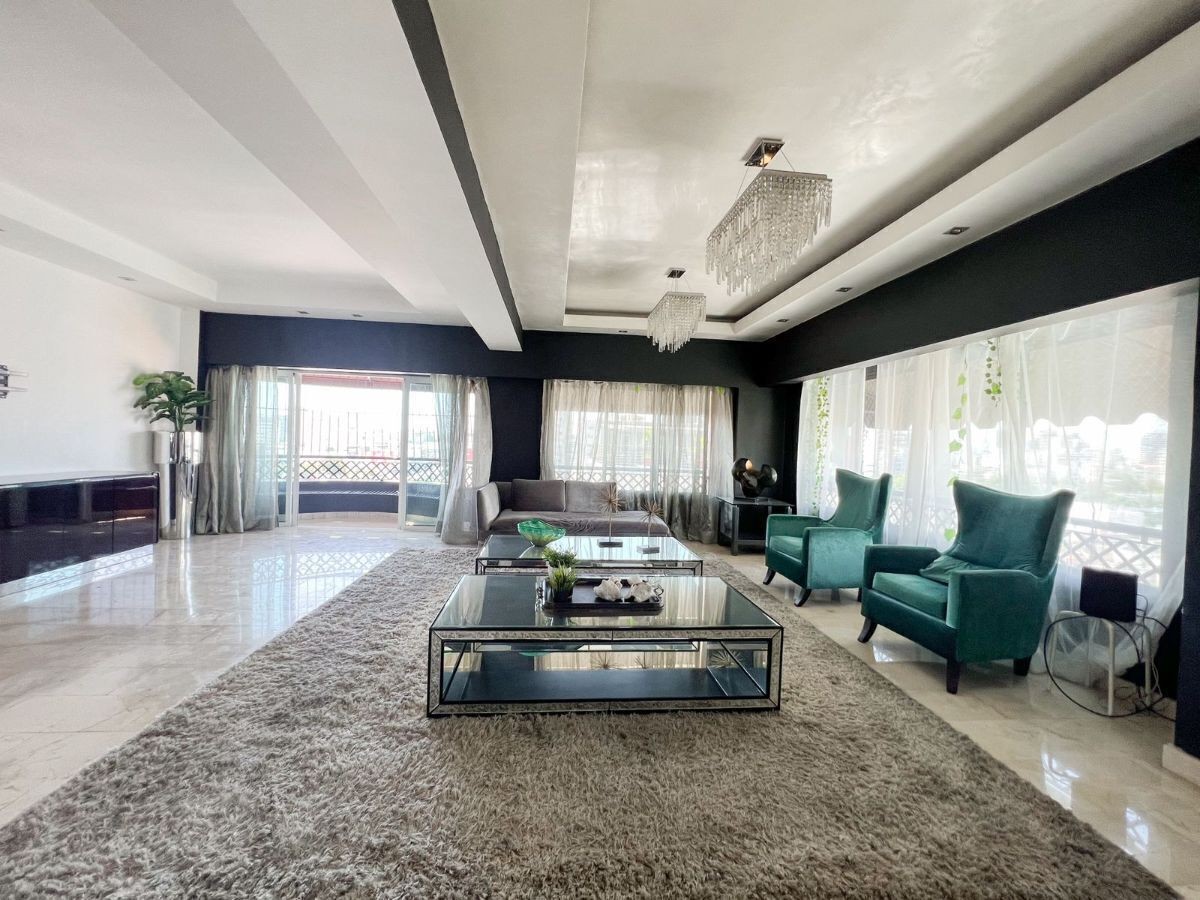 penthouses - Naco, Penthouse Amueblado Con Genial Vista De 180. 3