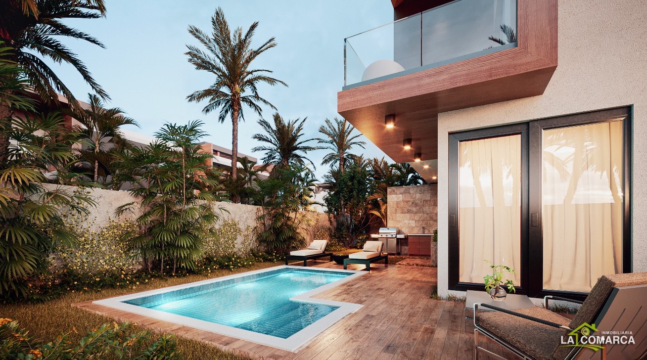 casas vacacionales y villas - Villas de 3 habitaciones en Punta Cana 4