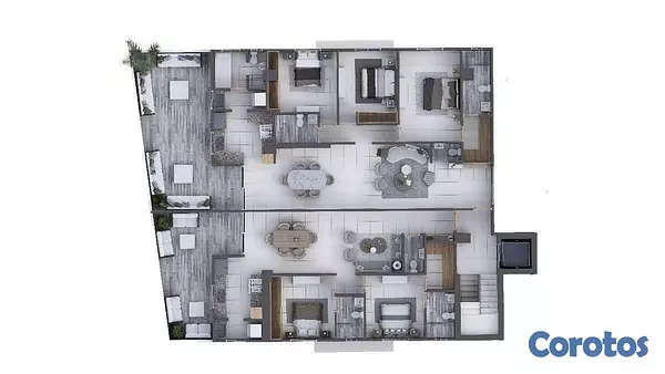 penthouses - En Venta Penthouse 3 habitaciones en el Millon Plan de pago 8