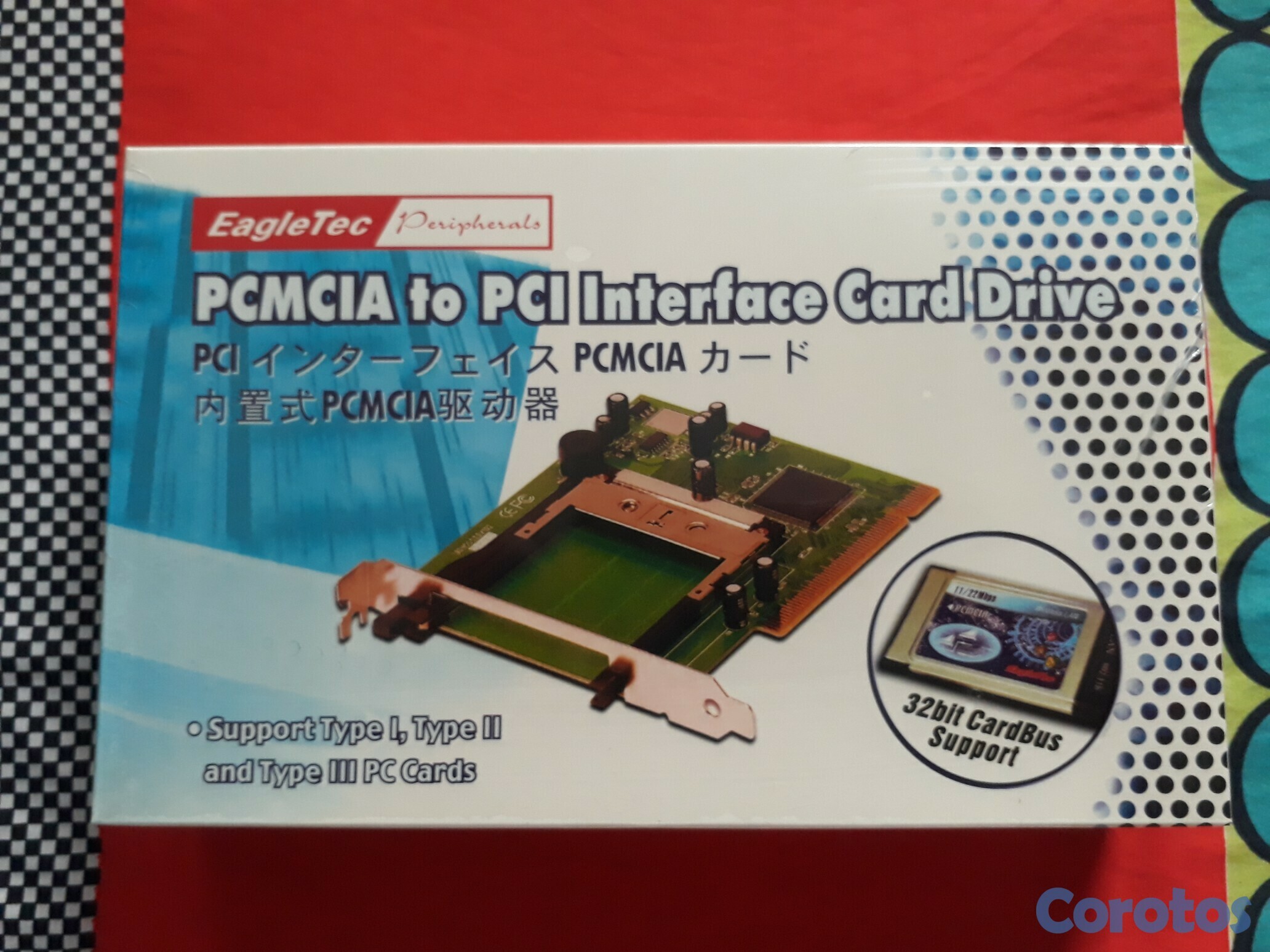 computadoras y laptops - Tarjeta WiFi PCMCIA más PCI para PCMCIA - COMBO 3