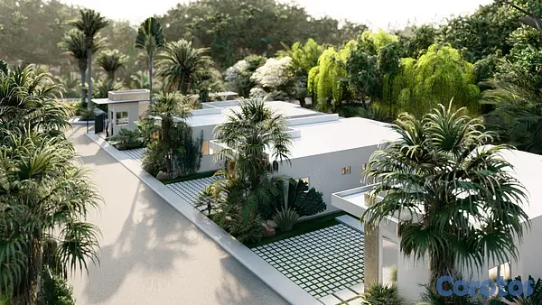 casas vacacionales y villas - Villas Venta en Macao Punta Cana Cerca de Playa Macao con Area Social  3