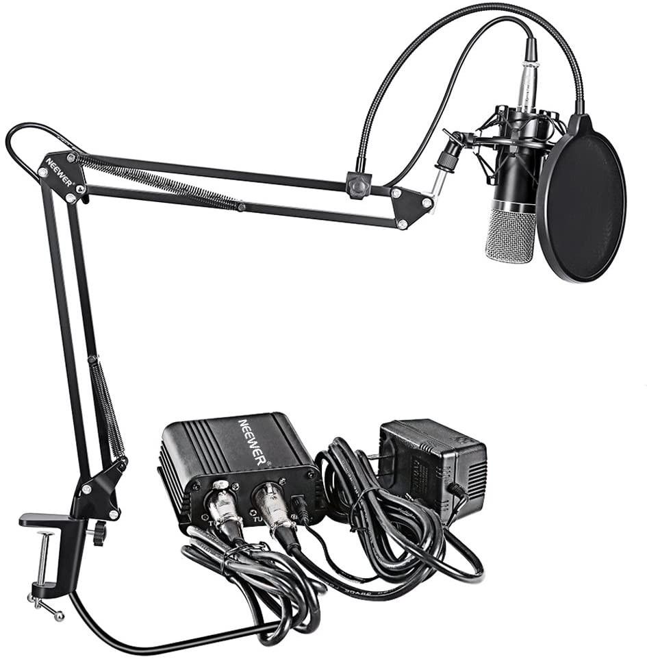 camaras y audio - Micrófono de Condensador Profesional Neewer 700.