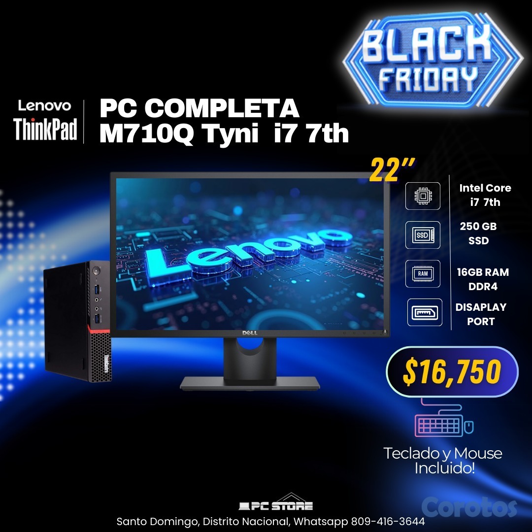 computadoras y laptops - BLACK FRIDAY DE MONITORES 6