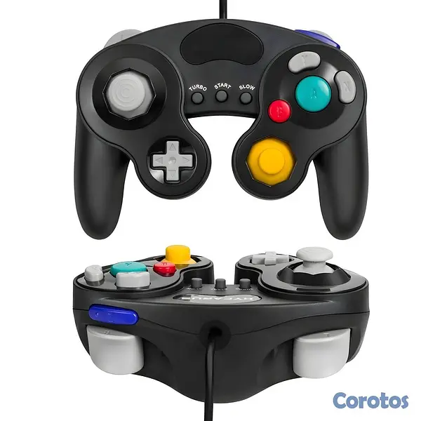 consolas y videojuegos - 🎮 Control GameCube con Botón Turbo Wii GameCube Vi 1