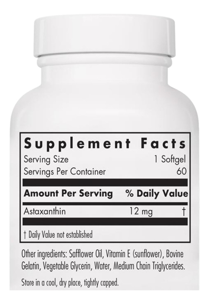 Salud y Equipamiento Médico - Astaxantina 12 Mg 60 Capsulas 2