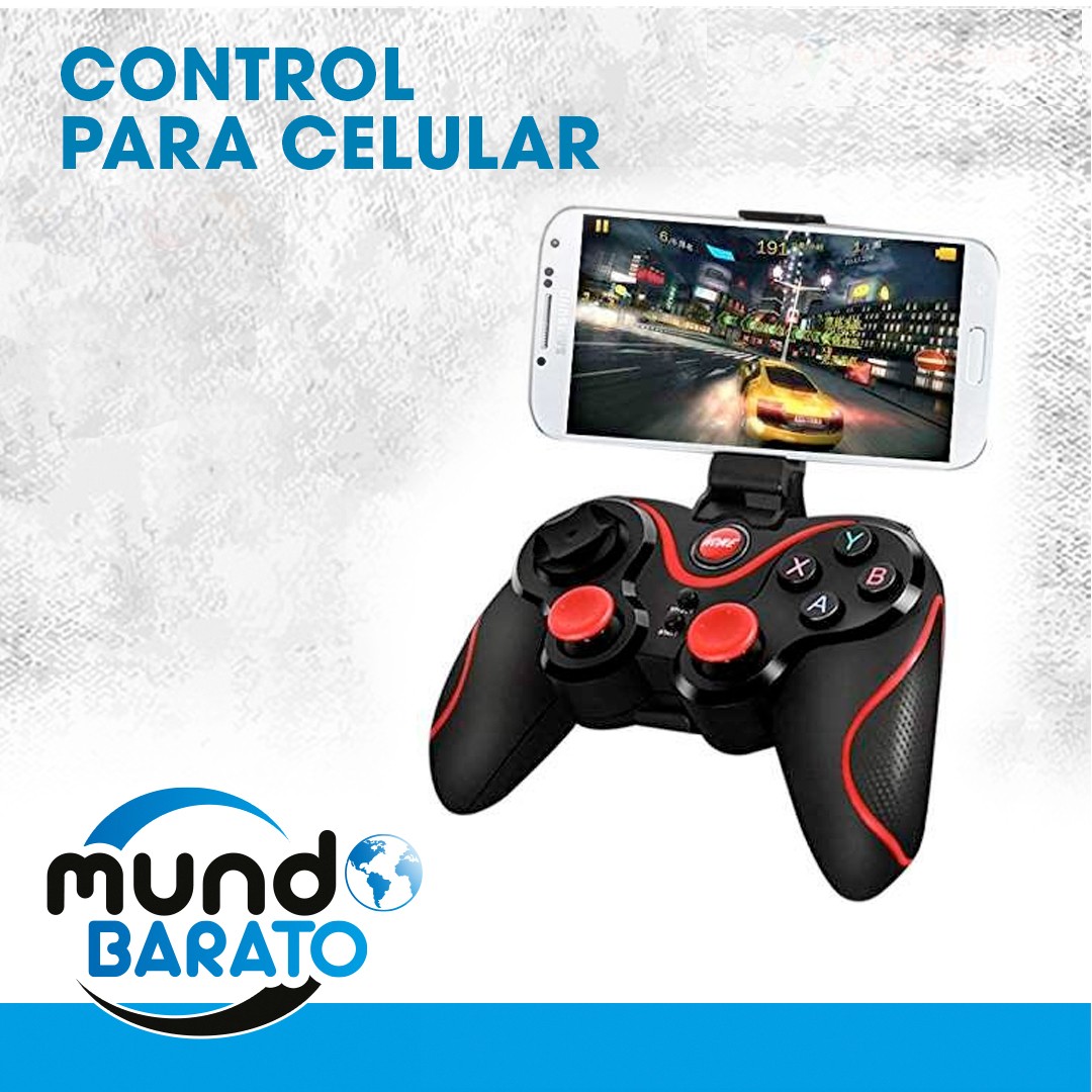 CONTROL DE CELULAR X3 PARA JUGAR BLUETOOTH TELEFONO gaming gamepad