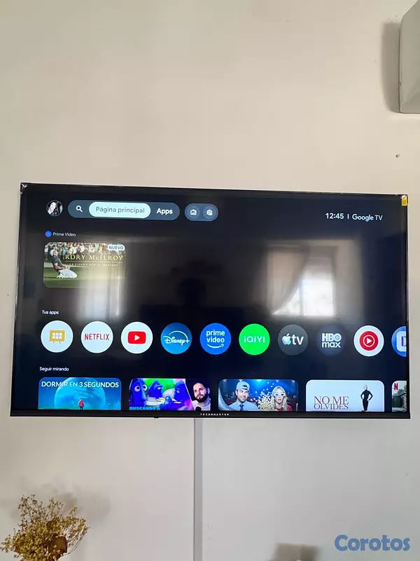 tv - Smart TV Tecnomaster 50" Google TV – ¡Como Nuevo con plásticos!
 3