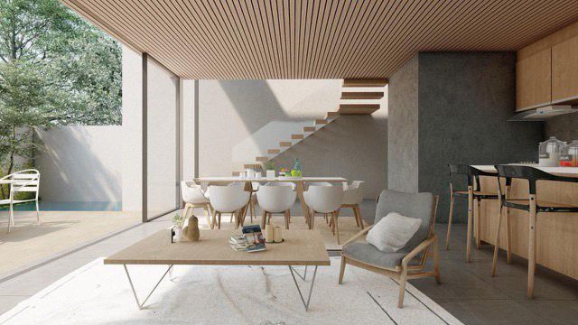 casas - Casa en Proyecto Cerrado, Las Carmelitas  1