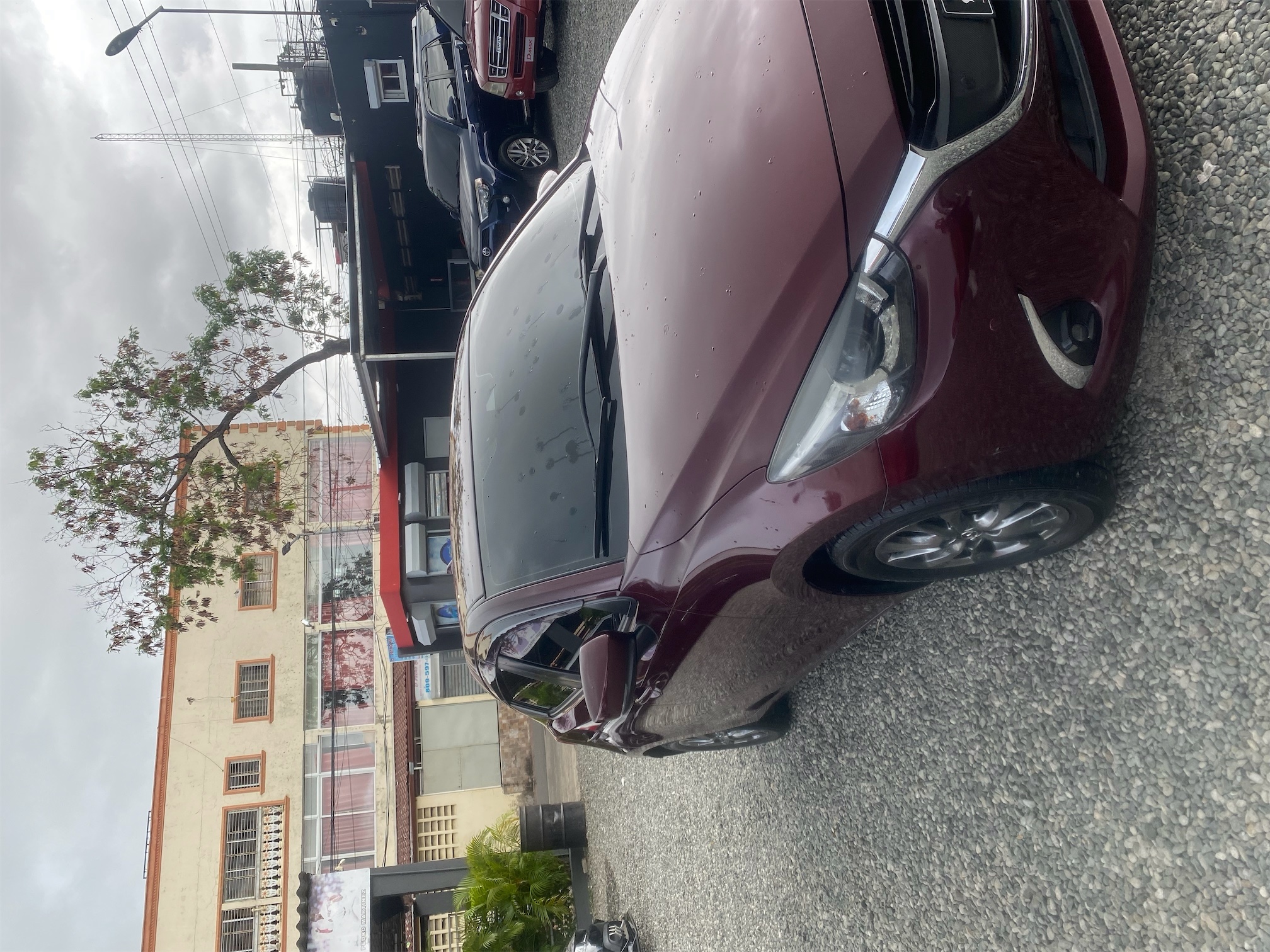 carros - Mazda demio 2018 rojo Gasolina full