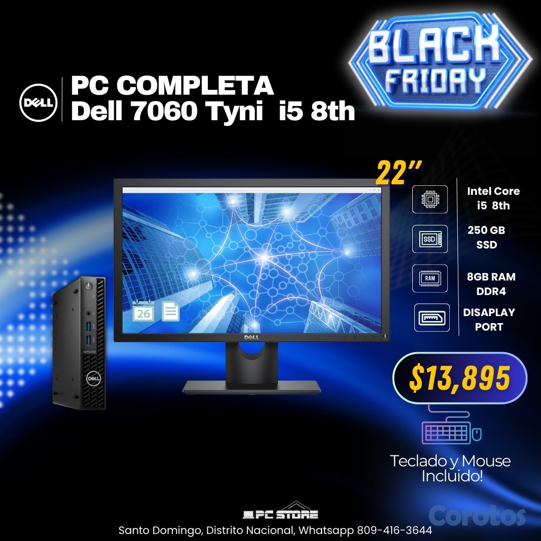 computadoras y laptops - BLACK FRIDAY DE MONITORES 7