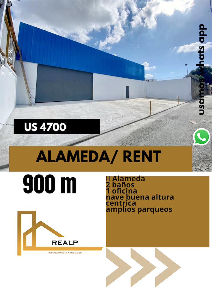 oficinas y locales comerciales - Nave en alquiler 900 m 0