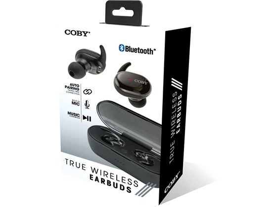 computadoras y laptops - AUDIFONO CON MICROFONO COBY EARPODS BLUETOOTH, NEGRO 0