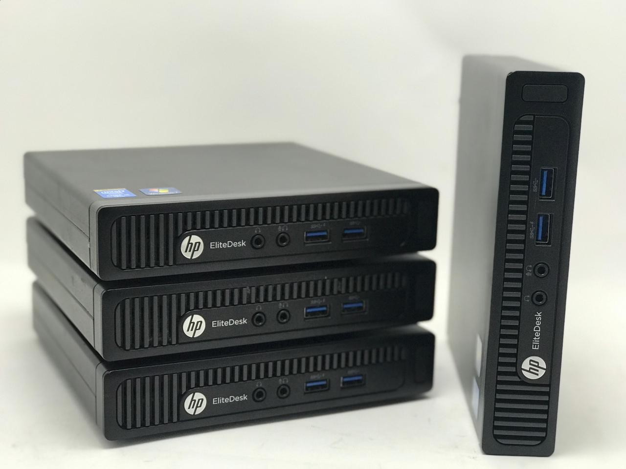 computadoras y laptops - Mini Computadora CPU HP EliteDesk 800 G1 Ultra slim i5 4ta Gen 128 SSD 8gb RAM