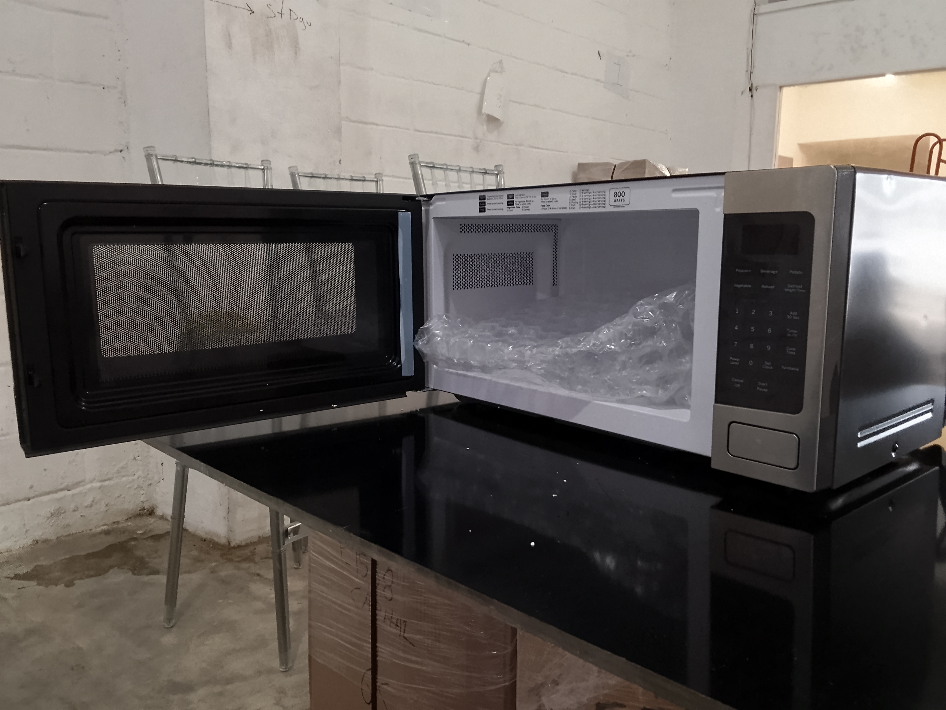 electrodomesticos - Microondas de Empotre 1.1 Inoxidable GE Profil 1