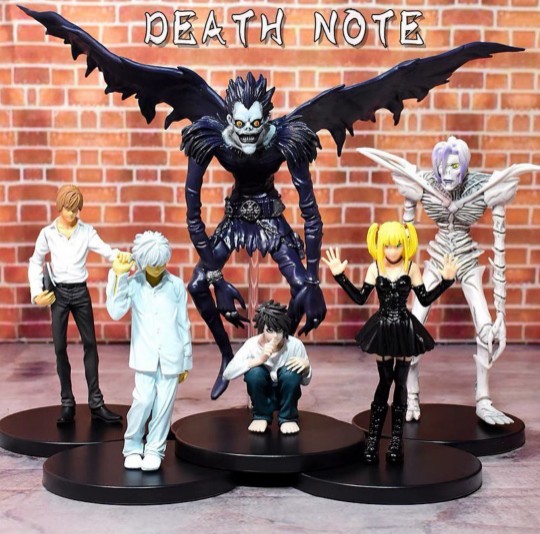 hobby y coleccion - Figuras-Animes SET DE DEATH NOTE.