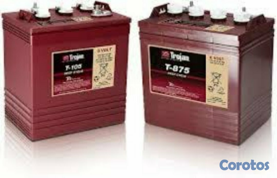 plantas e inversores - BATERÍAS TROJAN ROJAS  T-105 2