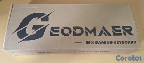 computadoras y laptops - Teclado Gaming GEODMAER  2