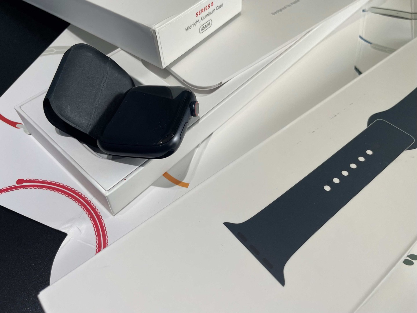 accesorios para electronica - Apple Watch Series 8 45mm Cel + Gps Starlight Como Nuevo,  RD$ 18,650 NEG 1