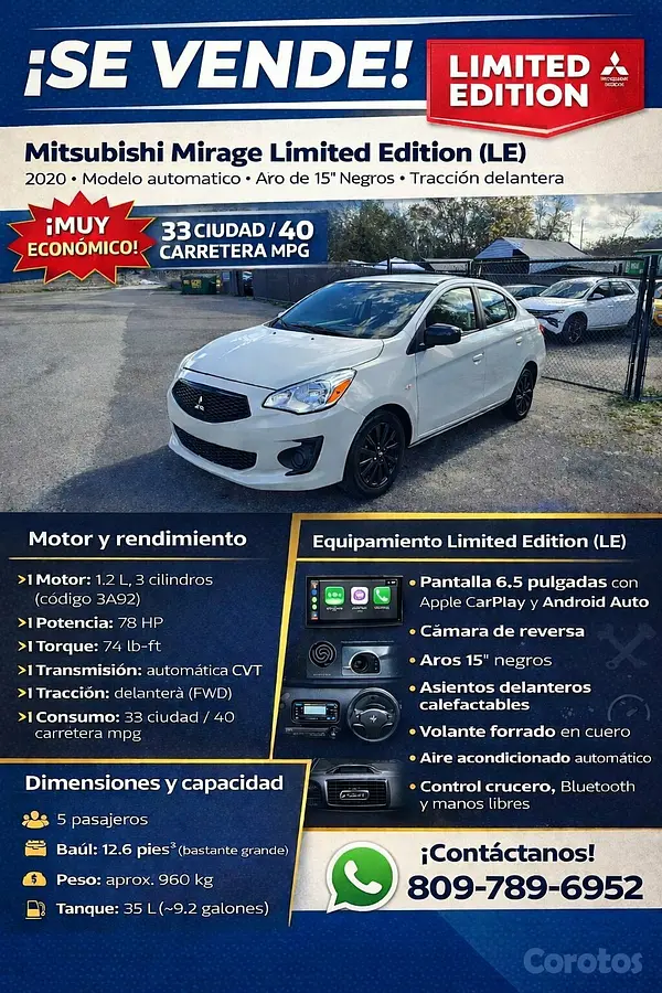 carros - Mishubichi mirage g4 2020 16