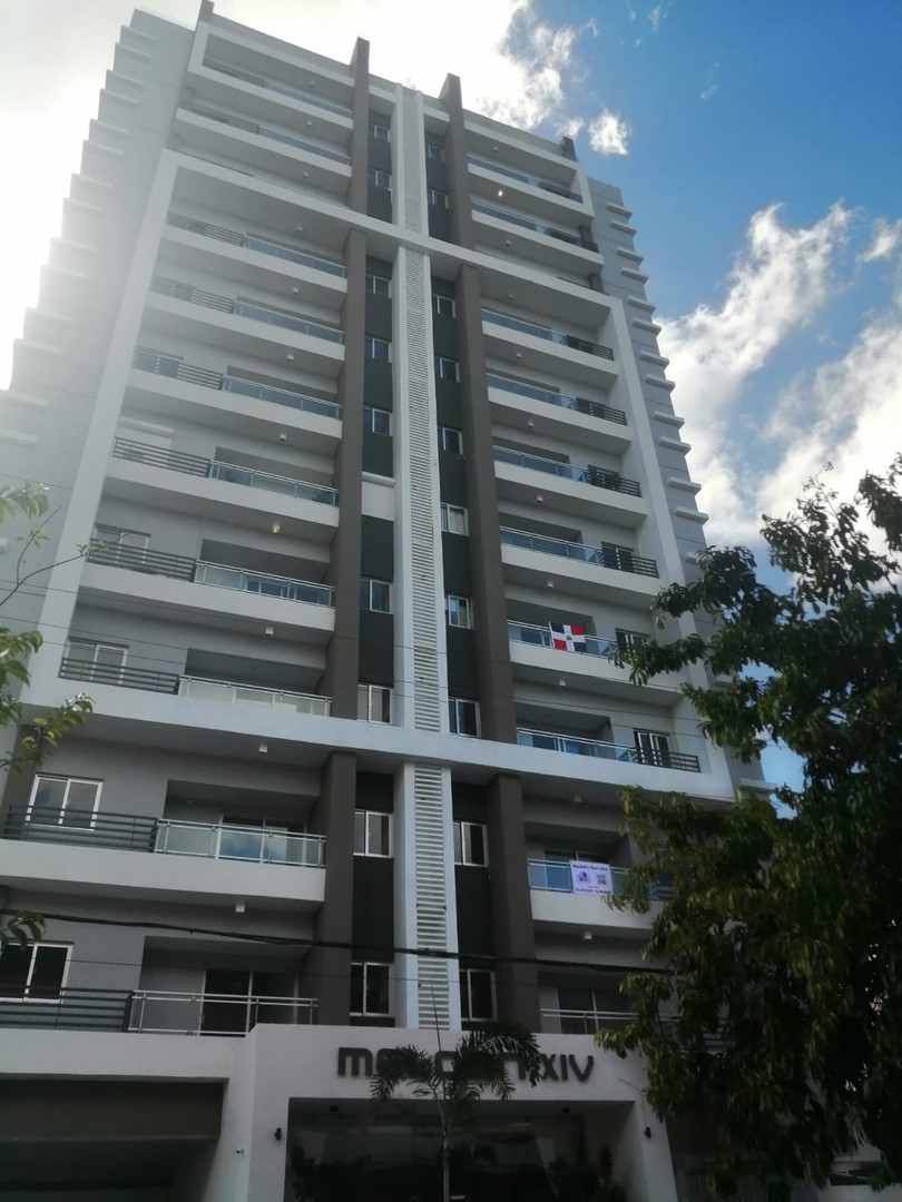apartamentos - Alquiler Apartamento Nuevo de 2 Habitaciones Sin Amueblar, Naco, Santo Domingo