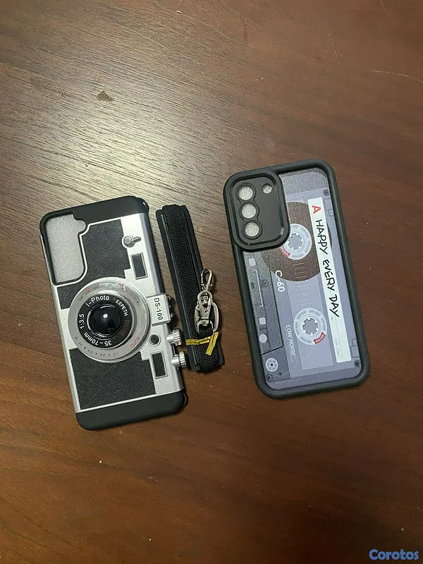 accesorios para electronica - Fundas de Celular Vintage (Cámara y Cassette) 3