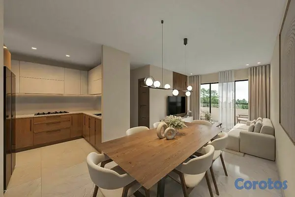 penthouses - Res.Altos del Este, mayo 2028 apto tipo C,4to piso 2