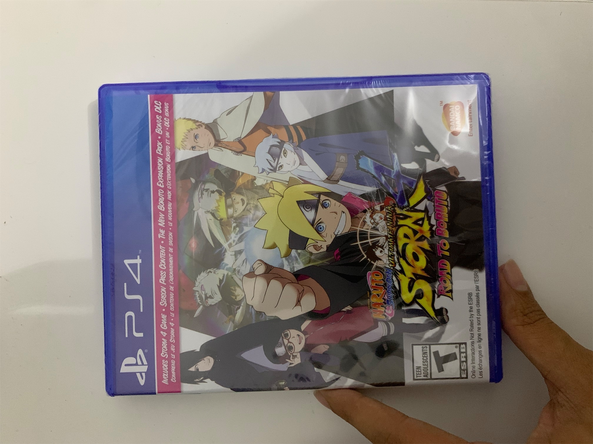 consolas y videojuegos - Naruto storm 4 road boruto para ps4 “sellado nuevo