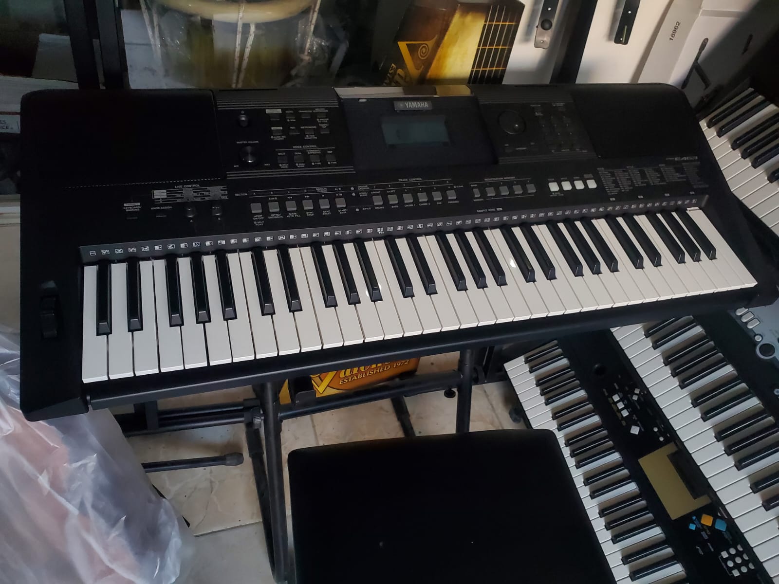 instrumentos musicales - PIANO YAMAHA PRS E463 Alta calidad 5