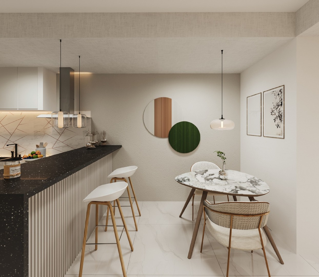 apartamentos - Los Cacicazgos, Moderno Proyecto de 1 a 3 Habitaciones