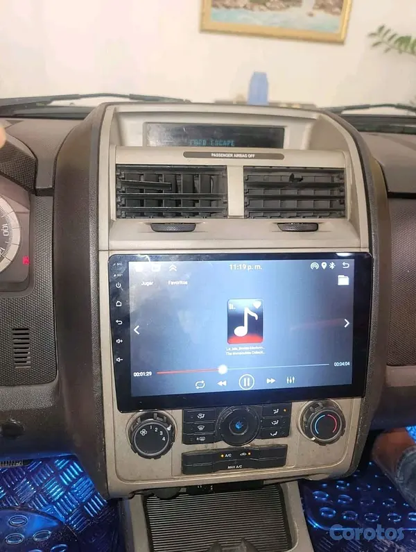 accesorios para vehiculos - radio de pantalla android 7 9 y 10 pulgadas  13