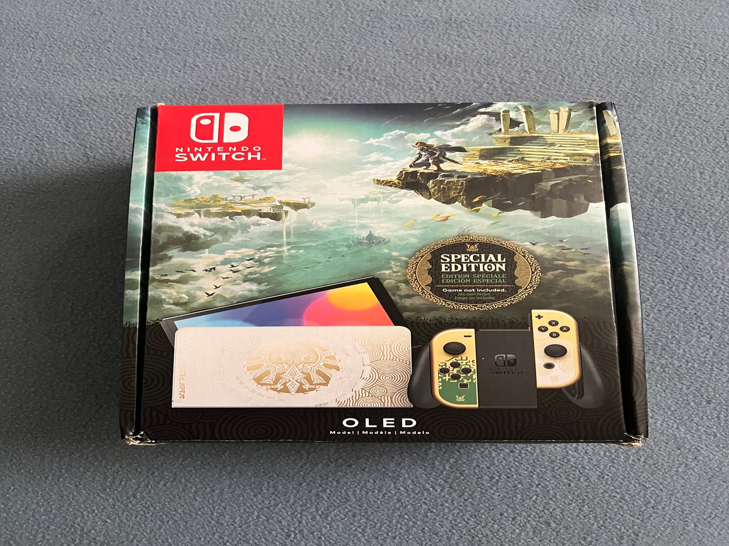 consolas y videojuegos - Switch Oled Edición Limitada Zelda TOTK