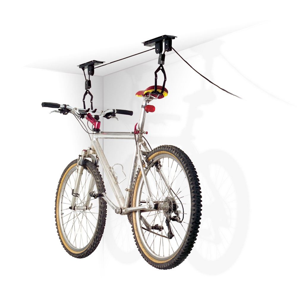 Elevadores de bicicletas colgador bici rack techo portabicicleta