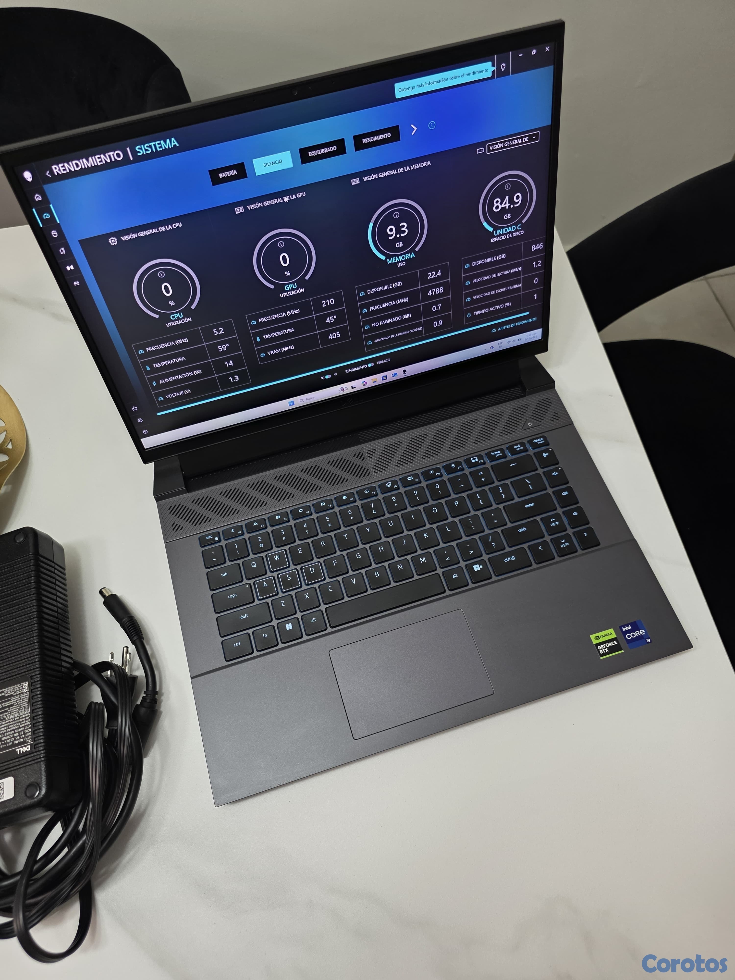 computadoras y laptops - Dell G16 Intel Core i9 13th RTX 4070 32gb 1tb 165hz  5