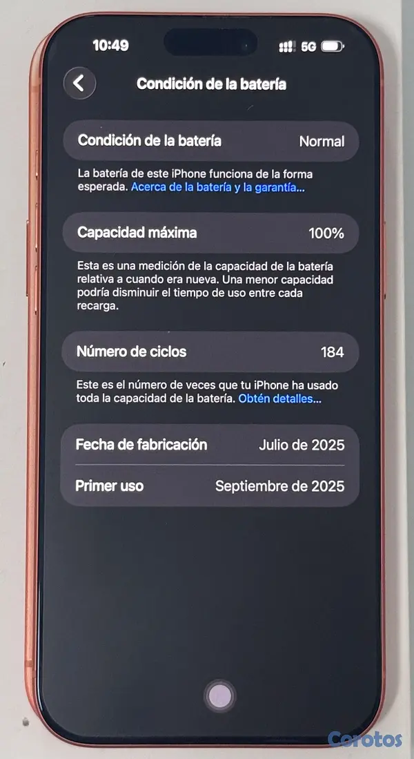 celulares y tabletas - Iphone 17 Pro Máx  5