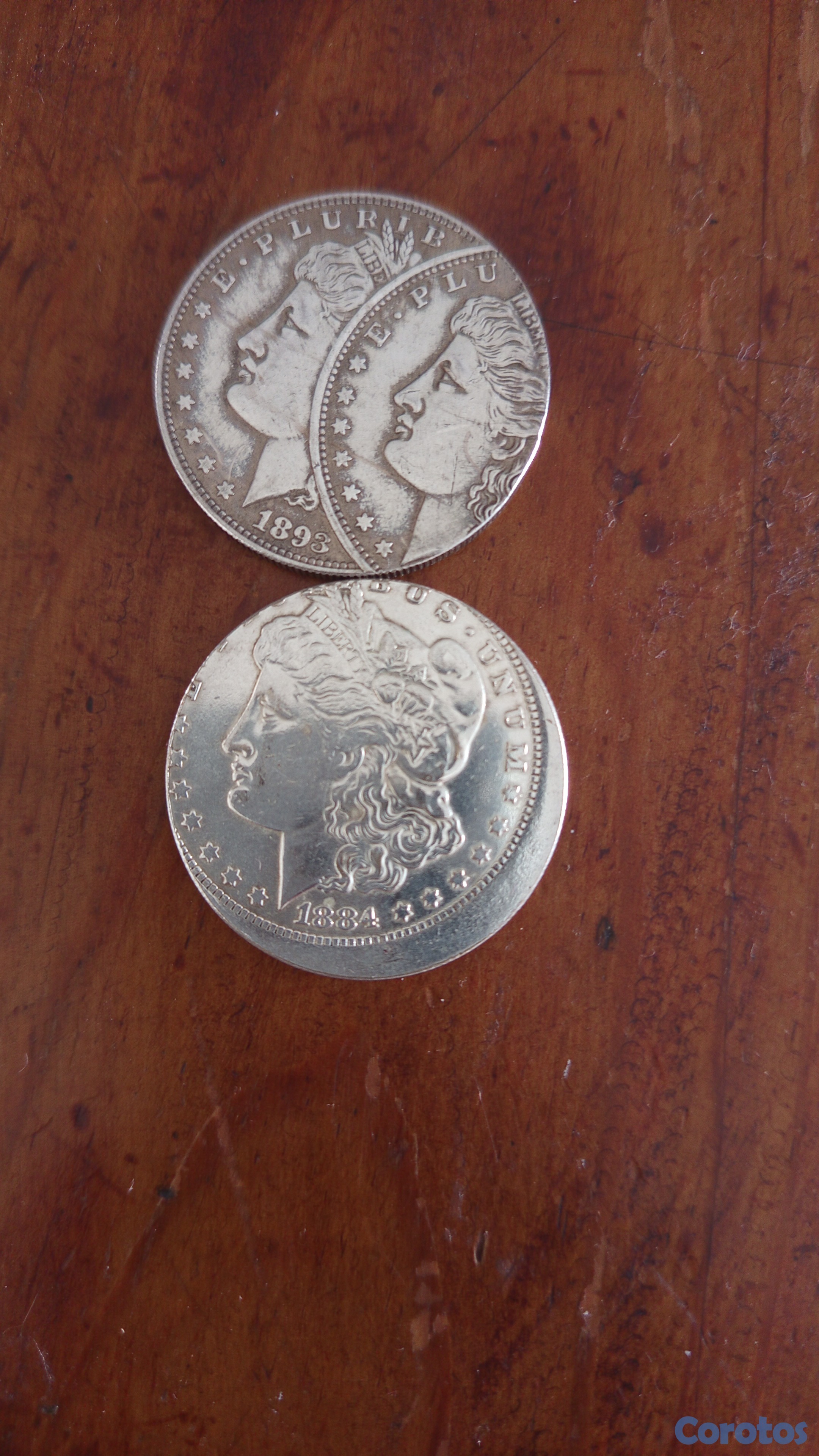 hobby y coleccion - Monedas antiguas, MORGA, REINA ISABEL Y TRUJILLO  1