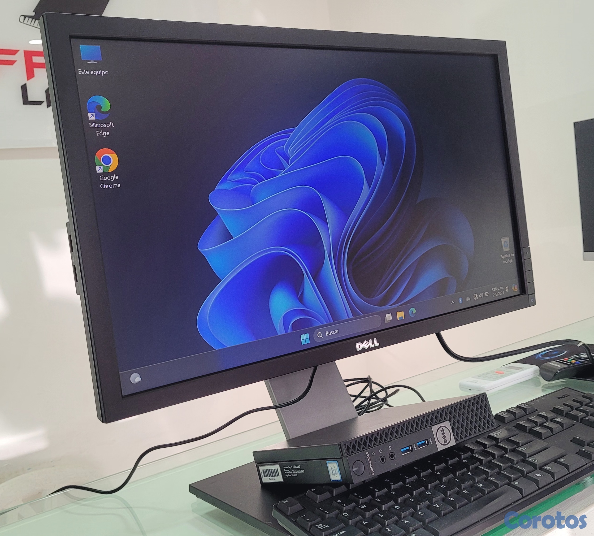 computadoras y laptops - Combo Computadora y Cpu Dell Core i5 Ram 8gb ddr4 Disco 256gb Completa  2