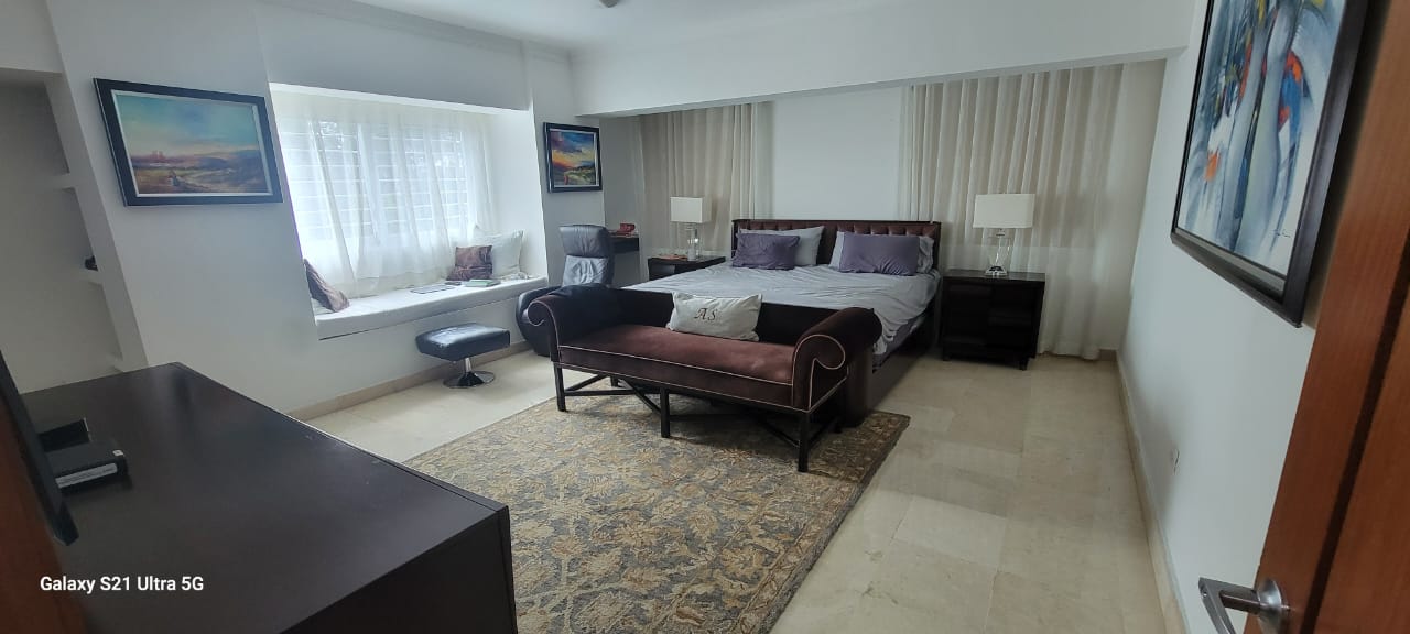 apartamentos - ALQUILO AMUEBLADO FULL APT En Piantini 3 Habitacio 1