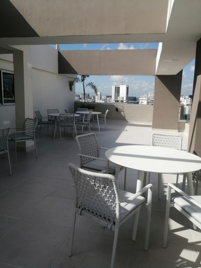 apartamentos - Alquiler Apartamento Nuevo de 2 Habitaciones Sin Amueblar, Naco, Santo Domingo 1