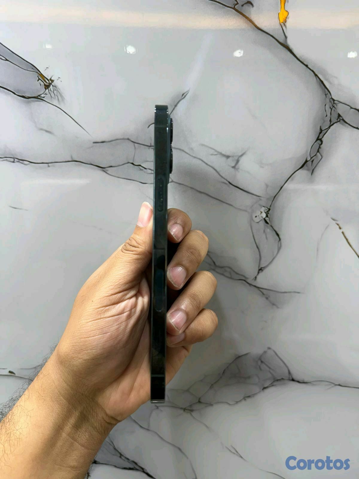 celulares y tabletas - Disponible iPhone 12 pro max 128GB Batería 93%  factory. Precio 22,000 peso  4